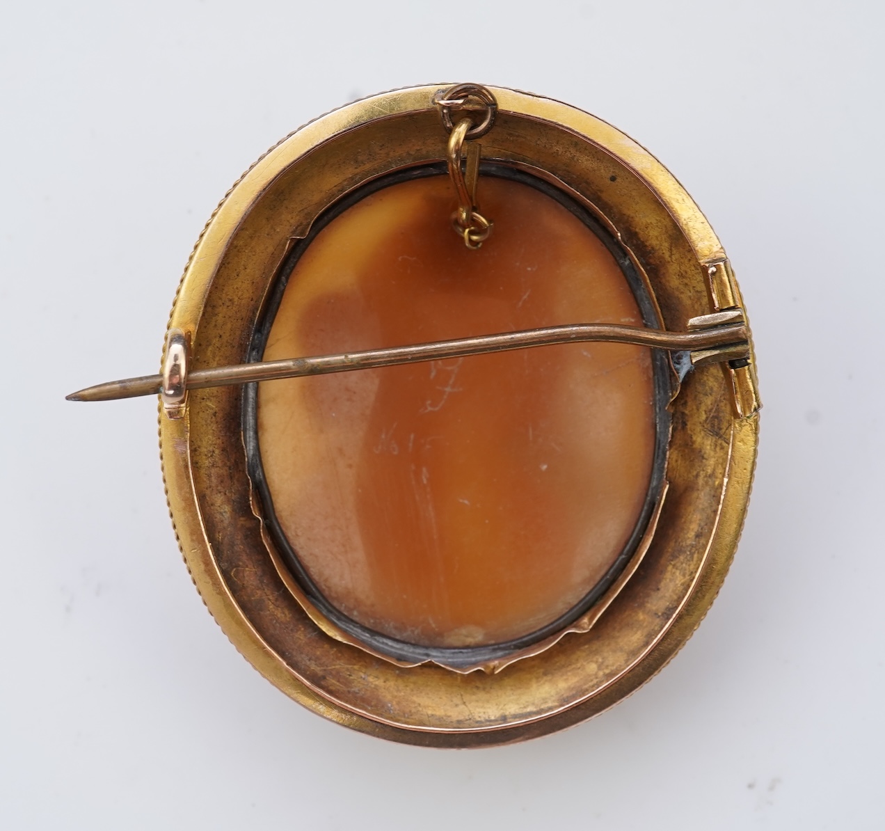 A cameo brooch, second half 19th century